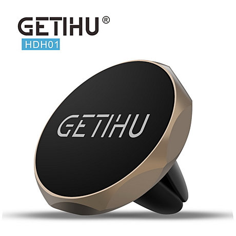 Универсальный автомобильный магнитный держатель для смартфона на решетку воздуховода GETIHU (Premium)